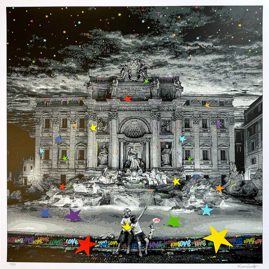 Roamcouch "When You Wish Upon A Star - Trevi" Mono Variant - Hand-Embellished